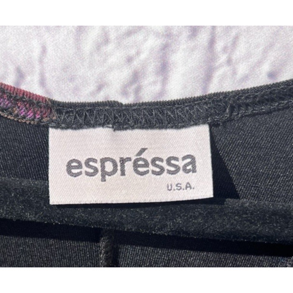 Espressa Butterfly T-Shirt Mini Dress Fit N Flare Whimsy Goth Punk Fairy Size M - Picture 5 of 6